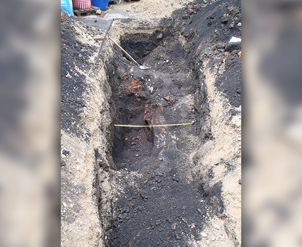 Découverte d’un puits de mine au Chambon Feugerolles Découverte d’un puits de mine au Chambon Feugerolles